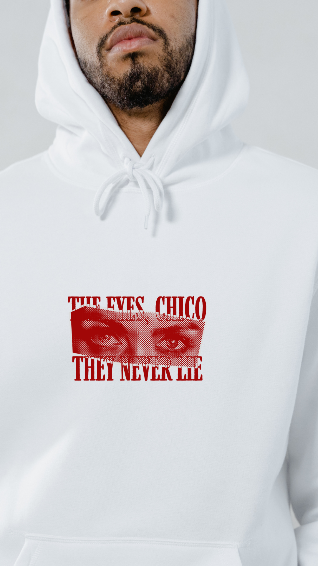 The eyes, never lie Unisex Hoodie